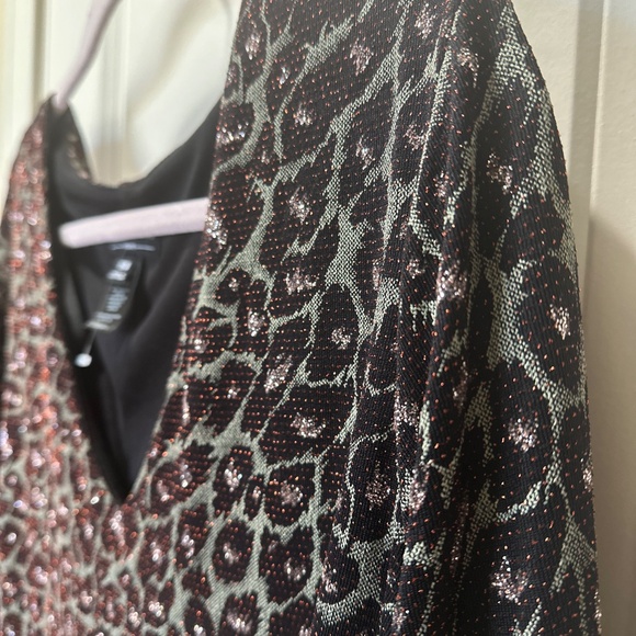 Leopard Sparkle Dress - Picture 3 of 8